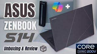 Eficiencia en alto nivel , Asus Zenbook S 14: Unboxing & Review !