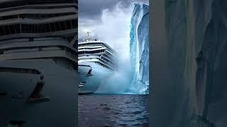 The captain’s mistake nearly cost everything—steering just a little too late as the massive iceberg