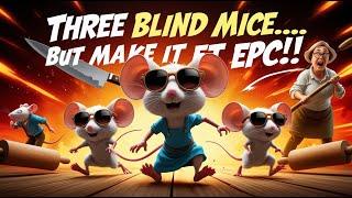 Three Blind Mice, See How They Run! | New Song | kids zone land1 | Nursery Rhymes