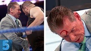 5 WWE Wrestlers Who Assaulted Vince McMahon In The Ring