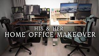 2023 Desk Setup & Home Office Tour | Work From Home (WFH) Productivity Ergonomic | Ergotune Everdesk