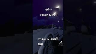 Prince Raheem - Sturdy In Jersey (SPED UP)