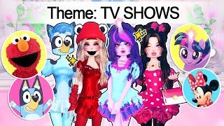 Buying TV SHOW CHARACTER Themes in DRESS to IMPRESS