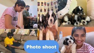 ನಾನು Shortdress ಹಾಕೊಂಡ್ರೆ ನಮ್ಮ ಅತ್ತೆ ಬೈತರ ಇಲ್ವಾPuppies photoshoot ನನ್ನ ತಮ್ಮ ಮನೆಗೆ ಬಂದಿದ್ದಾನೆ