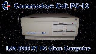 Commodore Colt PC-10 IBM 8088 XT PC Clone Computer - #ComMAYdore