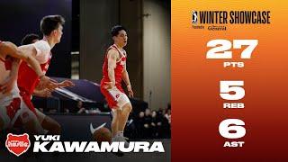 Yuki Kawamura Drops Career-High 27 PTS, 6 AST & 5 REB In Showcase Debut