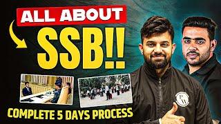 All About SSB | 5 Day SSB Interview Process with Full Explanation | Complete SSB Interview Procedure