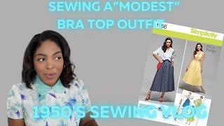 Vintage Style? Vintage Values? Modest Dressing? A Sewing Vlog