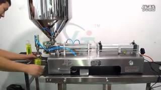 iquid paste filling machine(100-1000ML), Single head, pneumatic, single head