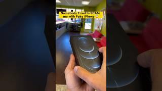 ️FAKE IPHONE ALERT️YOU CAN’T HUSTLE THE HUSTLER #shorts