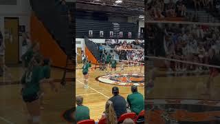 #3 Sienna Chu serving Pine Creek vs Lewis Palmer 2024