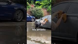 The Clever Trick One Man Used to Save His Dog from a Puddle