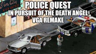 POLICE QUEST (VGA Remake) Adventure Game Gameplay Walkthrough - No Commentary Playthrough