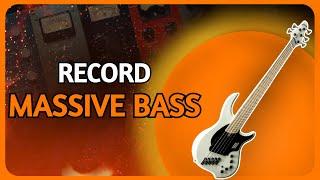 How to Record (and Mix) MASSIVE Modern Metal Bass