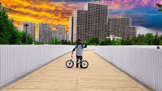 come ride with me... ( BMX / POV ) بی ام ایکس سواری در پل طبیعت و 18 هکتاری