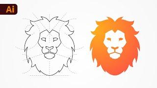 Adobe Illustrator Tutorial - How to Create a Logo from Start to Finish