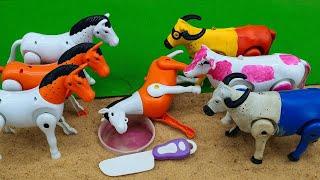 MUST WATCH ‼️THE AMAZING COLOURFULL COW CARTOON VIDEO POTONG SIMOLASI QURBANI IDULIDHA@toystory7209