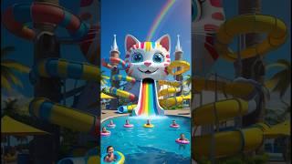 ️ Evolution of Cat : cat water slide   ns model maker  #cat #cute #love #shorts