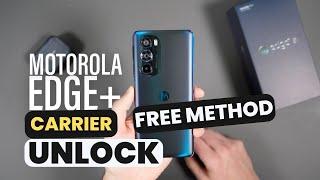 Motorola Moto Edge+ Network Unlock by code