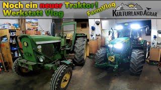 Noch ein NEUER Traktor am Hof?! | Werkstatt Vlog und Traktor Vorstellung