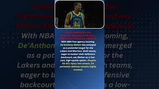 Lakers and Warriors Eye Defensive Specialist De’Anthony Melton Amid Offseason Shake-Up