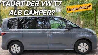 VW T7 Multivan als Camper: Die ultimative Lösung für Abenteuerlustige!