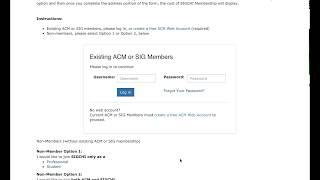 How to get SIGCHI Professional Membership?