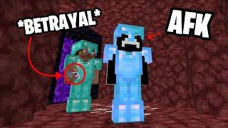 My "Friend" Betrayed Me While AFK... | Lifeboat Survival Mode (Minecraft SMP)