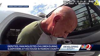 Deputies: Man molested children during sleepovers at his Marion County house, offered to buy them