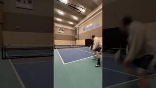 Keep it simple - Get up and Get some #pickleball #pickleballcommunity #drills #ballmachine