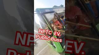 #NPTC #EV #PUBLIC BUSS IN Kathmandu   #fypシ #fypシ゚viral  @Socialworker2080 @shambhushrestha448