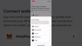 How to get to the QR code when adding a new wallet in the Easy app