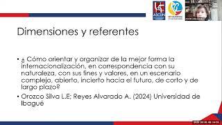 Webinar: Reflexiones y Prácticas para la Internacionalización de la Educación Superior en Colombia
