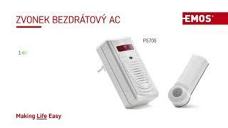 Zvonek bezdrátový AC P5705 | EMOS