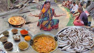 chiphua fish curry cooking&eating in village!chiphua machali kaise banaen!chiphua fish catchingvideo