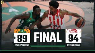 Panathinaikos - Olympiacos 89-94 | Euroleague R8 Highlights | 08.11.2024