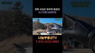경사도 완만한 낮은야산 매매입니다 #의성부동산 #시골땅 #촌땅 #싼땅 #경북땅#임업경영체등록