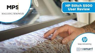 HP Stitch S500 Testimonial | MPS