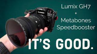 Lumix GH7 + Sigma 18-35, Metabones PDAF 4.10 UPDATE