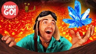 The Floor Is Lava 2: Into the Volcano!  | Brain Break Dance | Danny Go! Songs for Kids