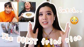 Korean Aussie Reacts to Uncle Roger SHOCKED by the WORST Fried Rice Video  (Kay's Cooking)