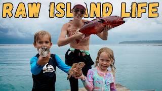 Family OFF GRID island adventures - UNFILTERED, EXTENDED CUT