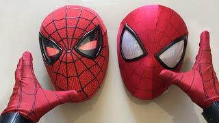 Spiderman Bros UNBOXING NEW MECHANICAL AMAZING SPIDERMAN MASK!!!