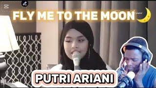 Fly Me To The Moon - Frank Sinatra (Cover) by Putri Ariani | REACTION