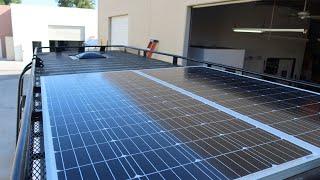 Newpowa Solar Panel System for our Sprinter Van!