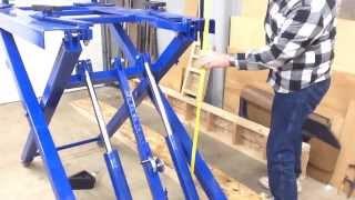 Harbor Freight Scissor Lift #91315 review wrap up.