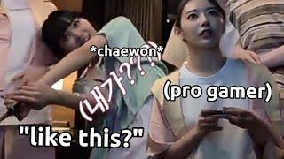 Pro gamer Sakura versus clueless Chaewon