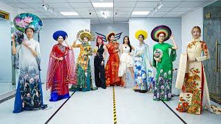 Hướng dẫn catwalk với trang phục áo dài và trang phục dân tộc | Kỹ năng quan trọng cho người mẫu