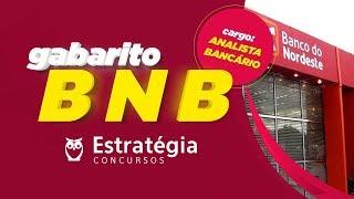 Gabarito BNB: Analista Bancário