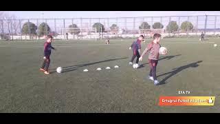 Ertuğrul Futbol Akademi - Topla Koordinasyon ve Şut Çalışması - EFA TV